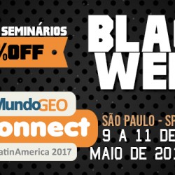 Black Week MundoGEO#Connect: cursos e seminários com até 60% de desconto