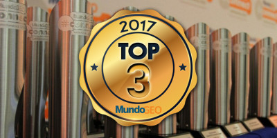 Confira os TOP 3 do Prêmio MundoGEO#Connect 2017