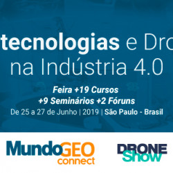 Últimos dias com desconto nas atividades do MundoGEO Connect 2019