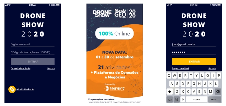 Plataforma de Conexões e Negócios unirá participantes e patrocinadores do MundoGEO Connect e DroneShow 100% Online