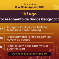 Destaques e replay do quarto dia do MundoGEO Connect 2021: Processamento e Disponibilização de Dados Geográficos