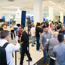 95% da feira MundoGEO Connect, DroneShow e SpaceBR Show 2022 está ocupada