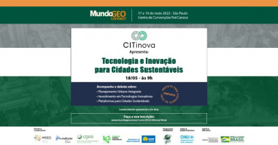 Evento CITinova sobre Cidades Sustentáveis acontece em maio na capital paulista