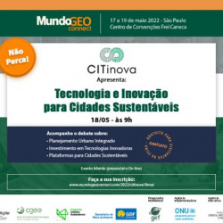 Última chamada: Evento CITinova sobre Cidades Sustentáveis em maio na capital paulista