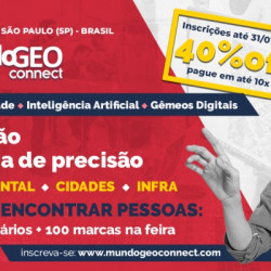 MundoGEO Connect 2022: inscrições de cursos e seminários com 40% off só em janeiro