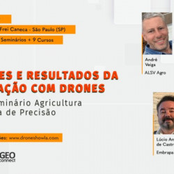 Aplicações e resultados da pulverização com drones