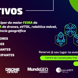 5 motivos para participar da maior feira da América Latina de geo, drones, espaço, eVTOL e robótica