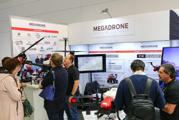 Megadrone confirmada na feira 2023 MundoGEO Connect, DroneShow e SpaceBR Show