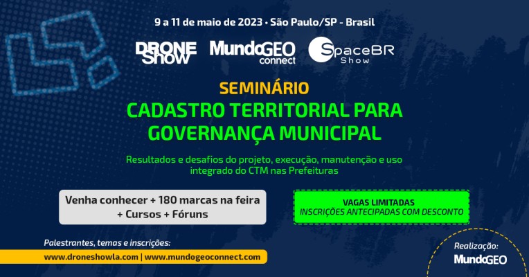 Seminário Cadastro Territorial para Governança Municipal: confira a programação completa