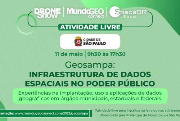 Workshop GeoSampa acontece na feira MundoGEO Connect 2023