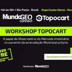 Workshop sobre Observatório do Mercado Imobiliário acontece no MundoGEO Connect 2024