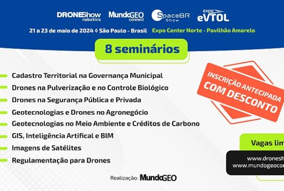 MundoGEO Connect 2024: 8 seminários têm inscrição antecipada com desconto