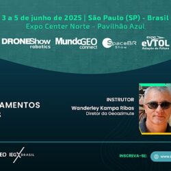 Curso Aerolevantamentos com Drones no MundoGEO Connect 2025