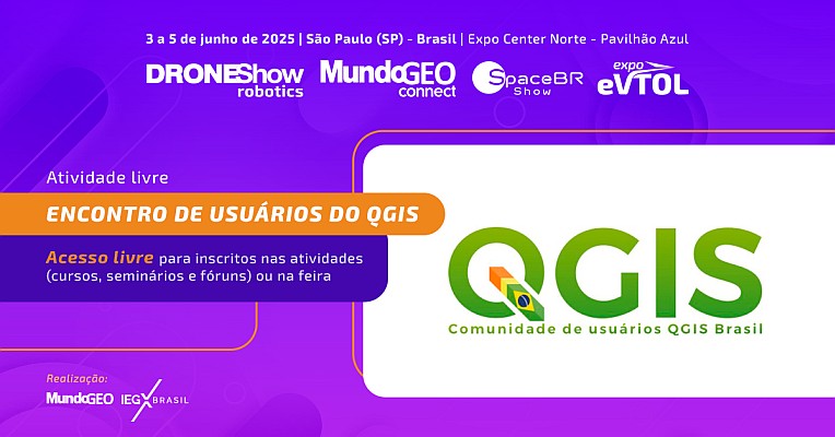 Encontro de Usuários do QGIS no MundoGEO Connect 2025