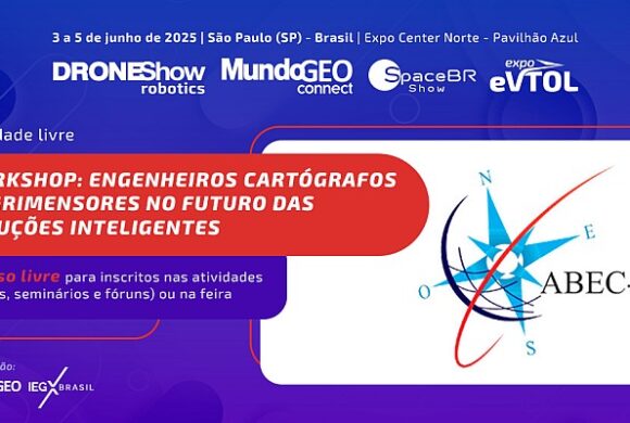 Workshop Engenheiros Cartógrafos e Agrimensores no Futuro das Soluções Inteligentes no MundoGEO Connect 2025 Workshop Engenheiros Cartógrafos e Agrimensores no Futuro das Soluções Inteligentes no MundoGEO Connect 2025