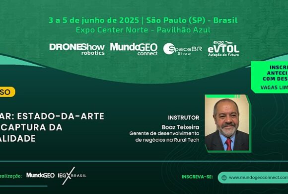 Curso de Lidar para Captura da Realidade no MundoGEO Connect 2025