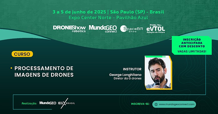 Curso Processamento de Imagens de Drones no MundoGEO Connect 2025