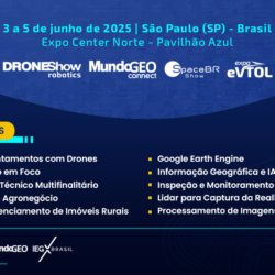 Inscrições abertas nos 10 cursos do MundoGEO Connect 2025