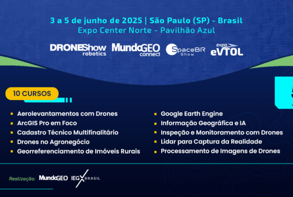 Inscrições abertas nos 10 cursos do MundoGEO Connect 2025