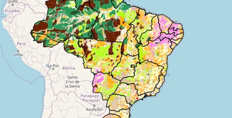 Embrapa lança novo mapa do potencial agrícola no Brasil