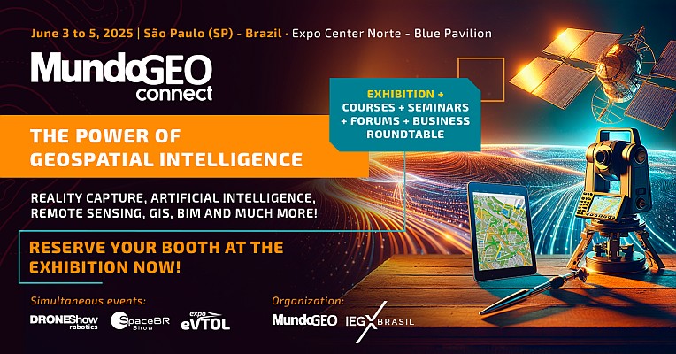 The Power of Geospatial Intelligence will be the theme of MundoGEO Connect 2025