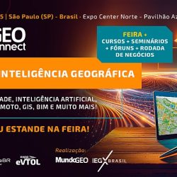 O Poder da Inteligência Geográfica será o tema do MundoGEO Connect 2025