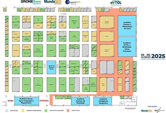 MundoGEO 2025 already has 80% of stands occupied 180 days before the next exhibition