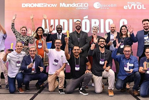 Startups ganhadoras do MundoGEO Pitch no MundoGEO Connect 2024