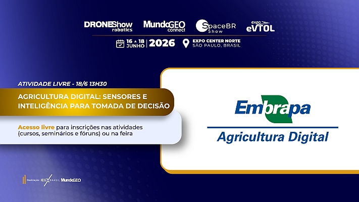 Encontro sobre Agricultura Digital acontece no MundoGEO Connect