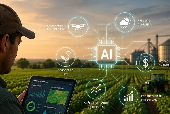 Agronegócio acelera uso de IA para ganhar produtividade e reduzir riscos