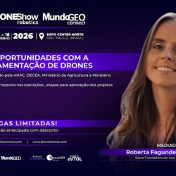 Seminário no MundoGEO Connect debaterá desafios e oportunidades com a nova regulamentação dos drones