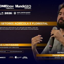 Curso no MundoGEO Connect abordará Drones nos Setores Agrícola e Florestal