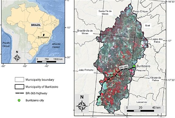 Imagens de Satélites e IA no mapeamento de terras agrícolas no Cerrado