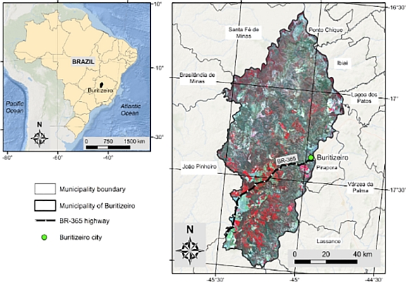 Imagens de Satélites e IA no mapeamento de terras agrícolas no Cerrado