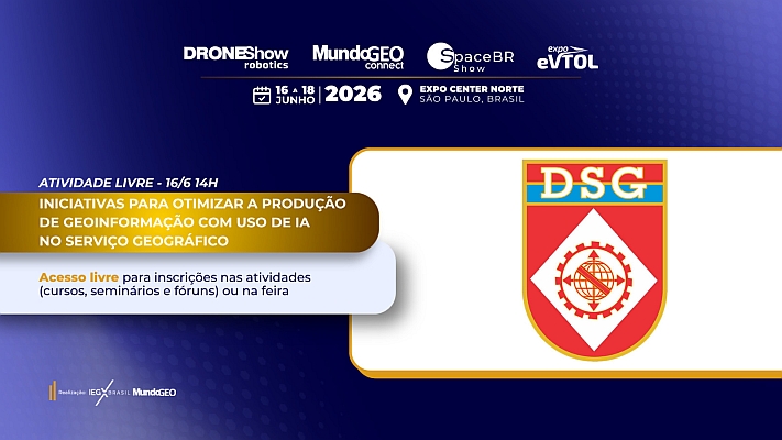 Encontro sobre Geo e IA no Serviço Geográfico acontece no MundoGEO Connect