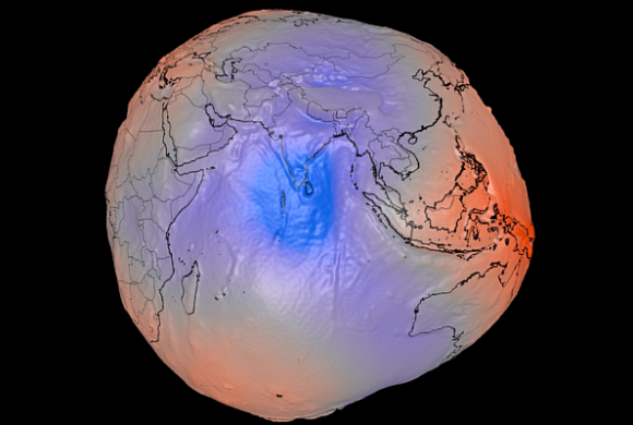 Nasa divulga novo modelo em 3 dimensões do geoide terrestre