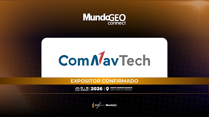 ComNavTech confirmada como expositora na MundoGEO Connect 2026