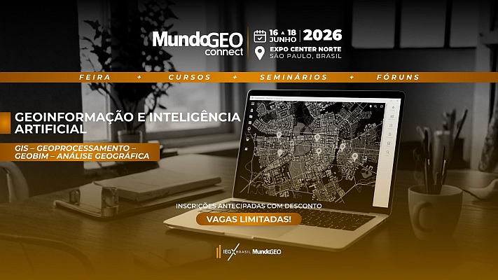 MundoGEO Connect 2026 destaca convergência do GIS com IA e BIM