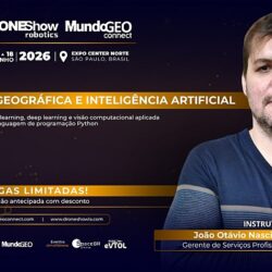 Curso no MundoGEO Connect abordará Informação Geográfica e Inteligência Artificial