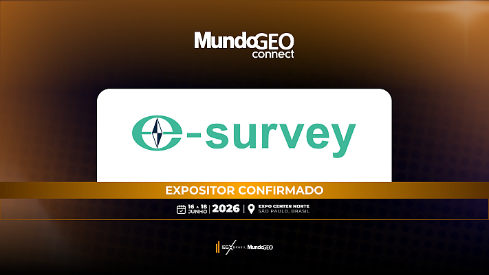 eSurvey confirmada como expositora na MundoGEO Connect 2026