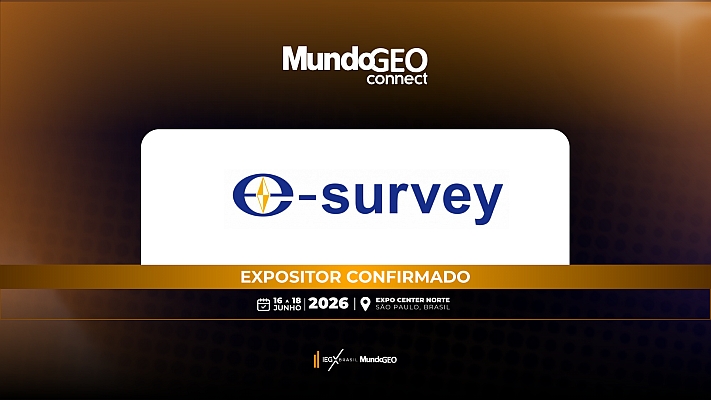eSurvey confirmada como expositora na MundoGEO Connect 2026
