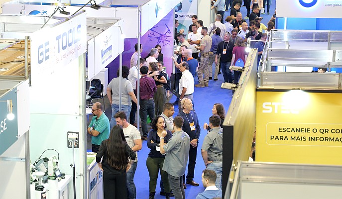 La Feria MundoGEO Connect cuenta con 150 empresas, además de INCRA, IBGE, MD, MAPA y SPU