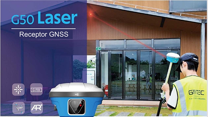 RenovaGeo anuncia lançamento do receptor G50 Laser RTK RenovaGeo anuncia lançamento do receptor G50 Laser RTK