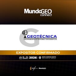 Geotécnica confirmada como expositora na MundoGEO Connect 2026