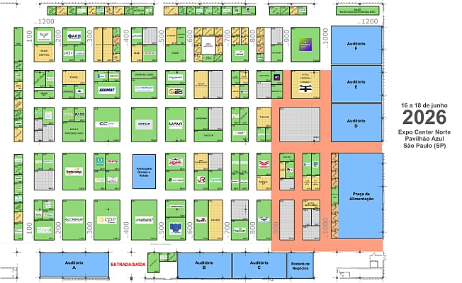 Restam apenas 10% de estandes disponíveis na feira MundoGEO Connect 2026