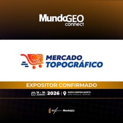 Mercado Topográfico confirmada como expositora na MundoGEO Connect 2026