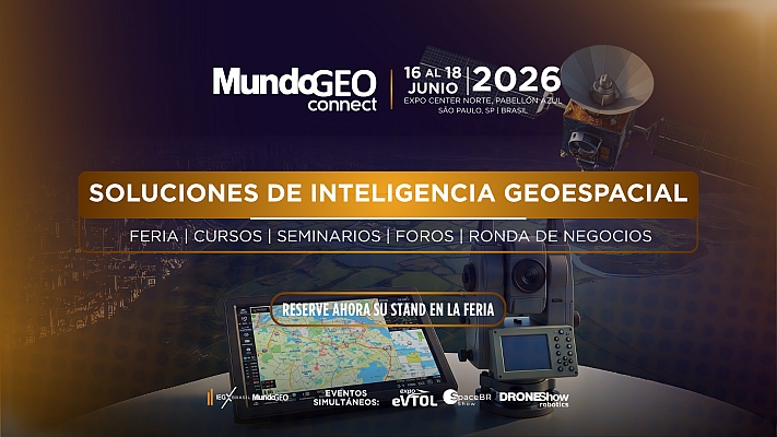 La Feria MundoGEO Connect 2026 ya tiene el 60% de su área ocupada