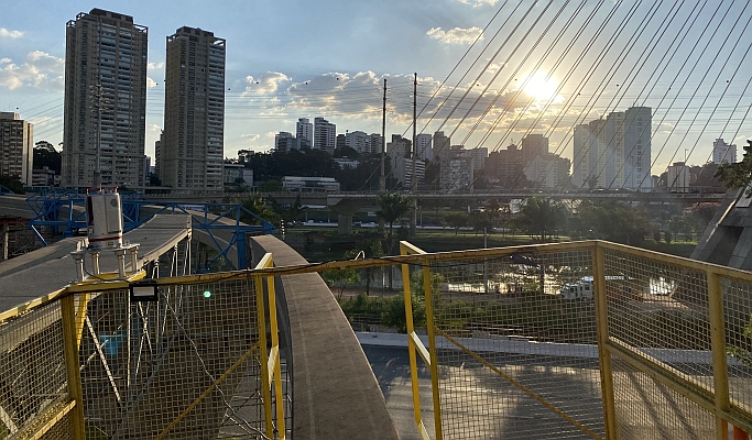 Escaneamento 3D na entrega da Linha 17-Ouro do monotrilho de São Paulo