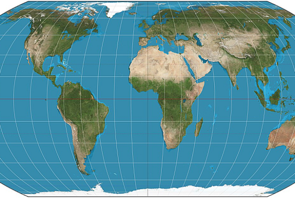 ONU anuncia a Equal Earth como a nova projeção cartográfica oficial ONU anuncia a Equal Earth como a nova projeção cartográfica oficial