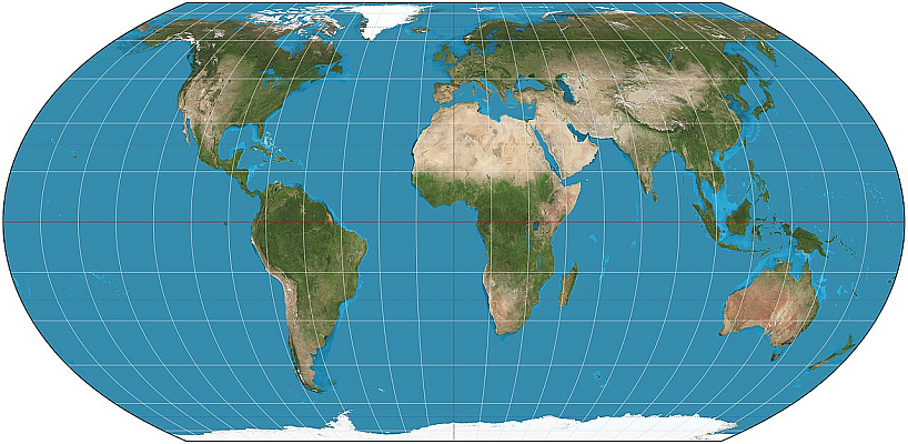 ONU anuncia a Equal Earth como a nova projeção cartográfica oficial ONU anuncia a Equal Earth como a nova projeção cartográfica oficial